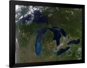 The Great Lakes-Stocktrek Images-Framed Photographic Print