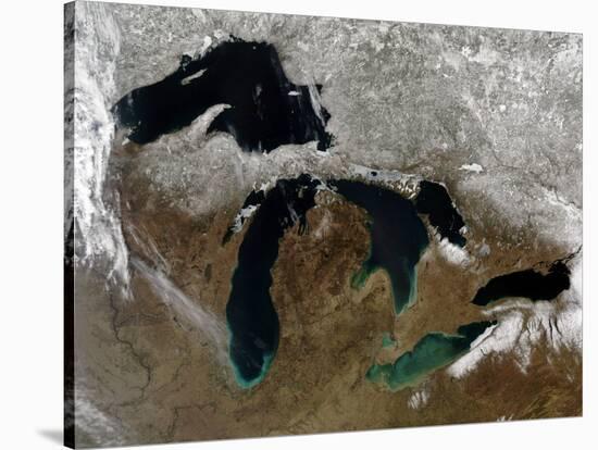 The Great Lakes-Stocktrek Images-Stretched Canvas