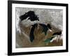 The Great Lakes-Stocktrek Images-Framed Photographic Print