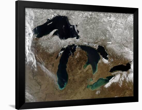 The Great Lakes-Stocktrek Images-Framed Photographic Print