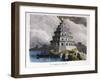 The Great Lighthouse of Alexandria, from a Series of the "Seven Wonders of the World"-Ferdinand Knab-Framed Giclee Print