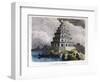 The Great Lighthouse of Alexandria, from a Series of the "Seven Wonders of the World"-Ferdinand Knab-Framed Giclee Print