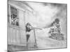 The Great Locomotive Chase, 1862-null-Mounted Photographic Print