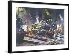 The Great Marquess-Terence Cuneo-Framed Premium Giclee Print