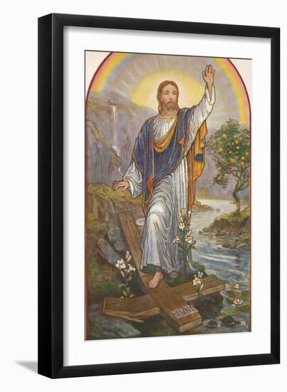 'The Great Master', c1912, (1912)-Leonard Pownall-Framed Giclee Print