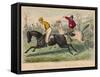 'The great Match between Mr. Flintoff & Jack Rogers', 1858-John Leech-Framed Stretched Canvas