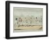 The Great Match Between Randall and Martin-George Cruikshank-Framed Giclee Print