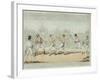 The Great Match Between Randall and Martin-George Cruikshank-Framed Giclee Print