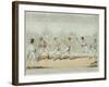 The Great Match Between Randall and Martin-George Cruikshank-Framed Giclee Print