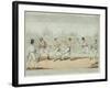 The Great Match Between Randall and Martin-George Cruikshank-Framed Giclee Print