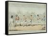 The Great Match Between Randall and Martin-George Cruikshank-Framed Stretched Canvas