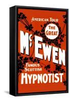 The Great Mcewen, Famous Scottish Hypnotist-null-Framed Stretched Canvas