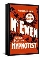 The Great Mcewen, Famous Scottish Hypnotist-null-Framed Stretched Canvas