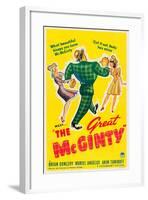 THE GREAT MCGINTY, US poster art, 1940.-null-Framed Art Print