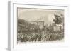 The Great Meeting in Union Square-Winslow Homer-Framed Giclee Print