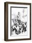The Great Merchantman Was Captured-George Varian-Framed Art Print