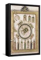 The Great Mosque of Mecca, from "Dalail Al Khairat"-null-Framed Stretched Canvas