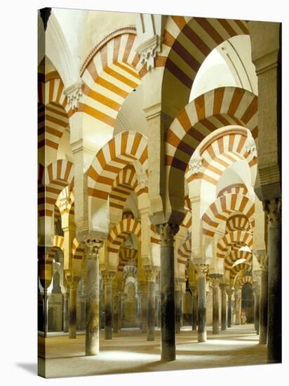 The Great Mosque, Unesco World Heritage Site, Cordoba, Andalucia (Andalusia), Spain-Adam Woolfitt-Stretched Canvas