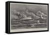 The Great Naval Engagement Off the Mouth of the Yalu River-Joseph Nash-Framed Stretched Canvas