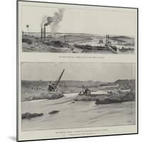 The Great Nile Dam-Charles Auguste Loye-Mounted Giclee Print