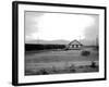 The Great Northern Railway Depot in Omak, WA, 1914-Asahel Curtis-Framed Giclee Print