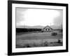 The Great Northern Railway Depot in Omak, WA, 1914-Asahel Curtis-Framed Giclee Print