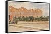 The Great Northern Railway's Repair Shops at Doncaster-null-Framed Stretched Canvas