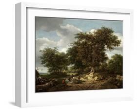 The Great Oak, 1652-Jacob Isaaksz. Or Isaacksz. Van Ruisdael-Framed Giclee Print