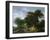 The Great Oak, 1652-Jacob Isaaksz or Isaacksz van Ruisdael-Framed Giclee Print