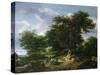 The Great Oak, 1652-Jacob Isaaksz or Isaacksz van Ruisdael-Stretched Canvas