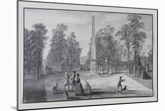 The Great Obelisk-Jacques Rigaud-Mounted Giclee Print