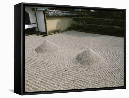 The Great Ocean Rock, Daisen-In Zen Garden, Daitokuji Temple, Kyoto, Honshu, Japan-null-Framed Stretched Canvas