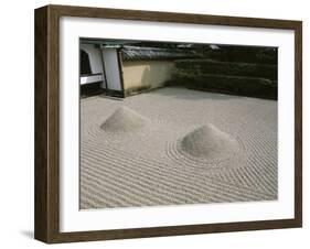 The Great Ocean Rock, Daisen-In Zen Garden, Daitokuji Temple, Kyoto, Honshu, Japan-null-Framed Premium Photographic Print