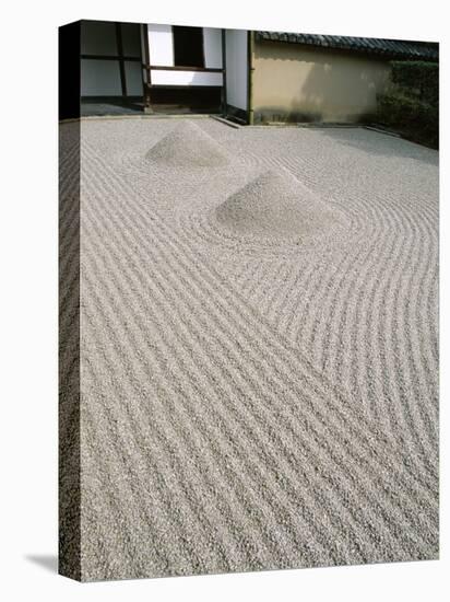 The Great Ocean Rock, Daisen-In Zen Garden, Daitokuji Temple, Kyoto, Honshu, Japan-null-Stretched Canvas