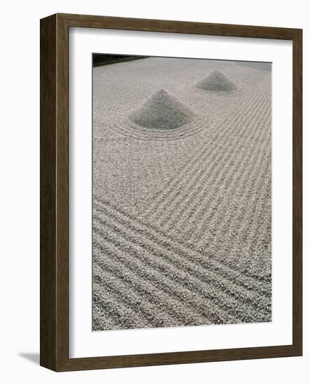 The Great Ocean Rock, Daisen-In Zen Garden, Daitokuji Temple, Kyoto, Honshu, Japan-null-Framed Photographic Print