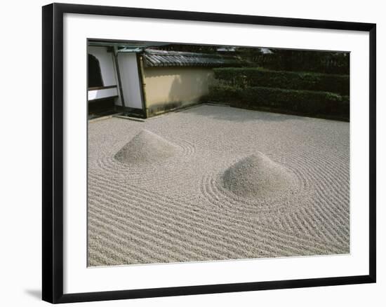 The Great Ocean Rock, Daisen-In Zen Garden, Daitokuji Temple, Kyoto, Honshu, Japan-null-Framed Photographic Print