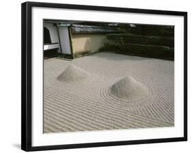 The Great Ocean Rock, Daisen-In Zen Garden, Daitokuji Temple, Kyoto, Honshu, Japan-null-Framed Photographic Print