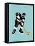The Great One 8-bit Hall of Fame-null-Framed Stretched Canvas