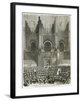 The Great Organ at the Royal Albert Hall-null-Framed Giclee Print