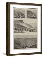 The Great Orme's Head Marine Drive-null-Framed Giclee Print