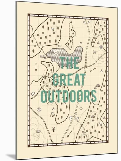 The Great Outdoors-Tom Frazier-Mounted Giclee Print