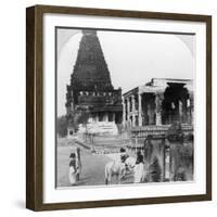 The Great Pagoda of Tanjore (Thanjavu), India, 1902-BL Singley-Framed Photographic Print