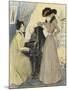 The Great Pains, 1898-Théophile Alexandre Steinlen-Mounted Giclee Print