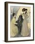 The Great Pains, 1898-Théophile Alexandre Steinlen-Framed Giclee Print