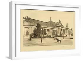 The Great Palace, Champs-Elysees-Helio E. Ledeley-Framed Art Print