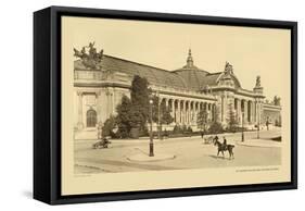 The Great Palace, Champs-Elysees-Helio E. Ledeley-Framed Stretched Canvas