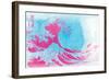 The Great Pink Wave-null-Framed Art Print