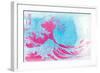 The Great Pink Wave-null-Framed Art Print