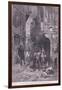 The Great Plague: Scenes in the Streets of London AD, 1665-Herbert Railton-Framed Giclee Print