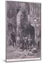 The Great Plague: Scenes in the Streets of London AD, 1665-Herbert Railton-Mounted Giclee Print